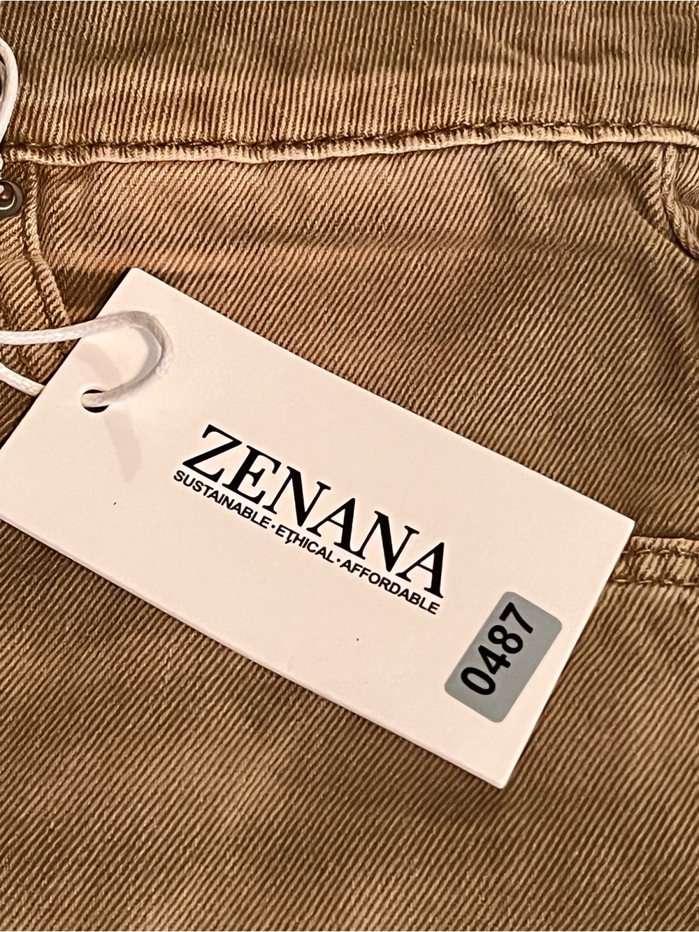 Zenana Outfitters Brown Distressed Wide-Leg Jeans - Picture 12 of 12